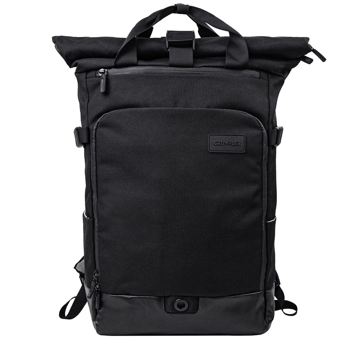 Conversion Rolltop Rucksack Vorderseite schwarz