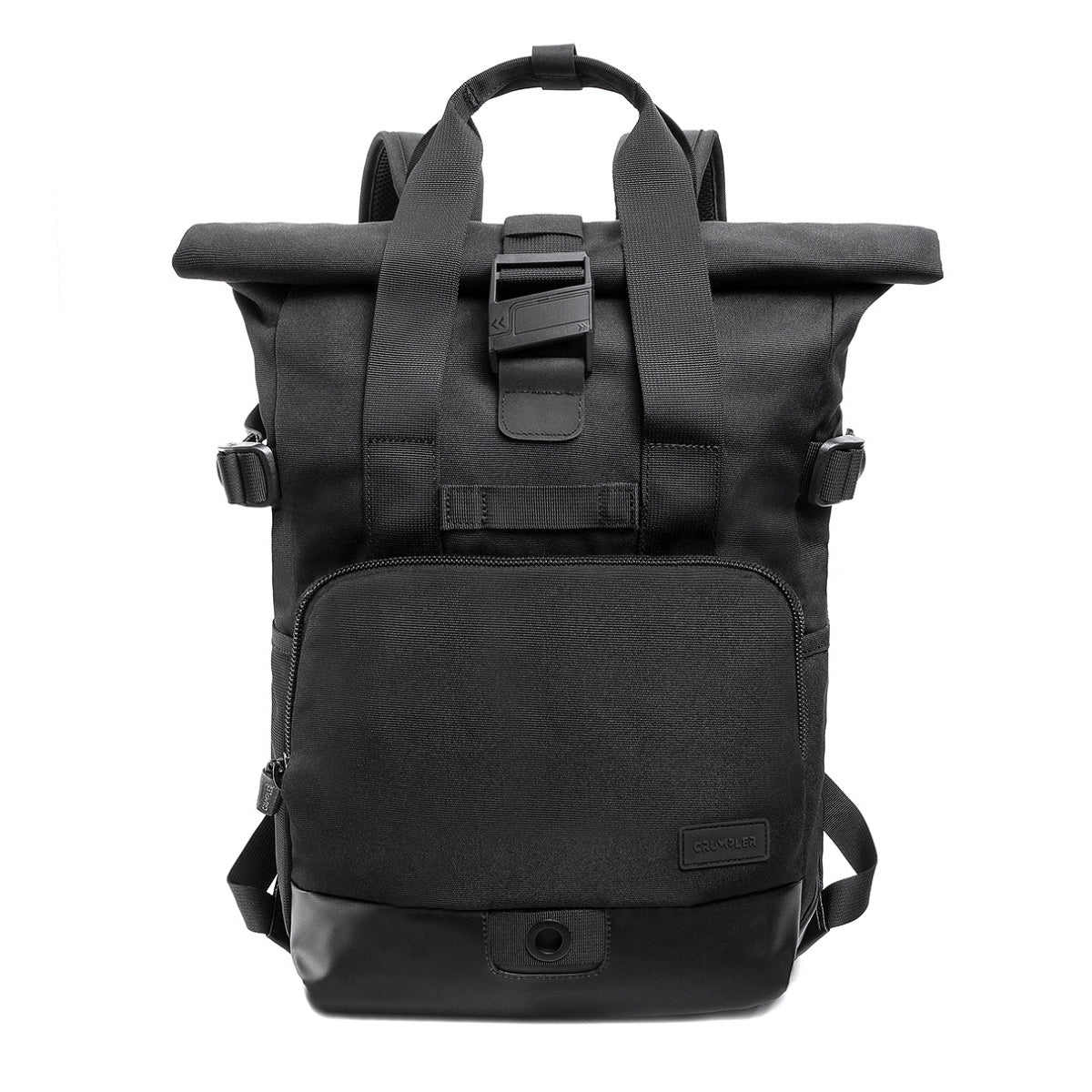 Creators Algorithm Backpack Vorderseite schwarz