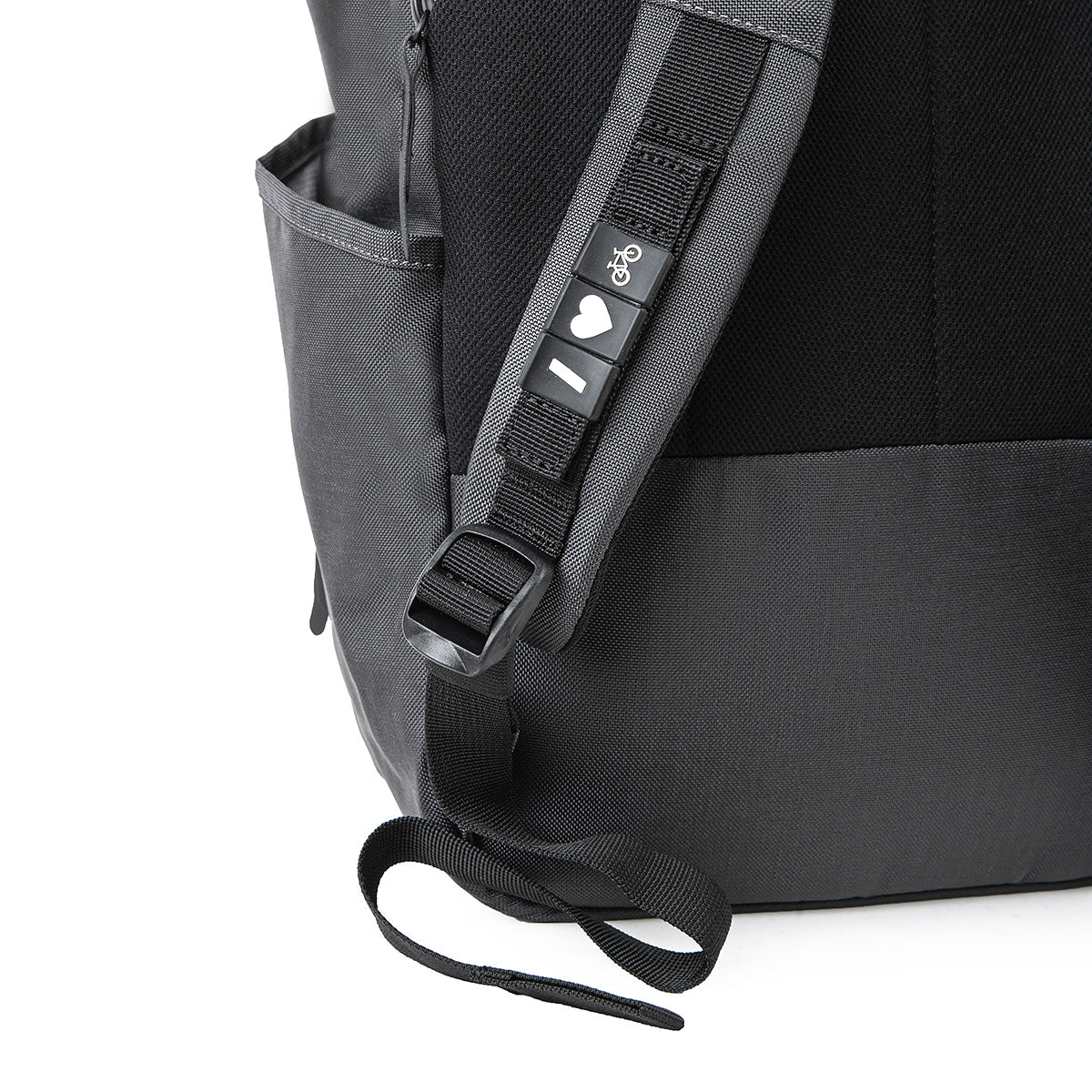 Credit Point Tote Rucksack 14" anthrazit Personalisierung
