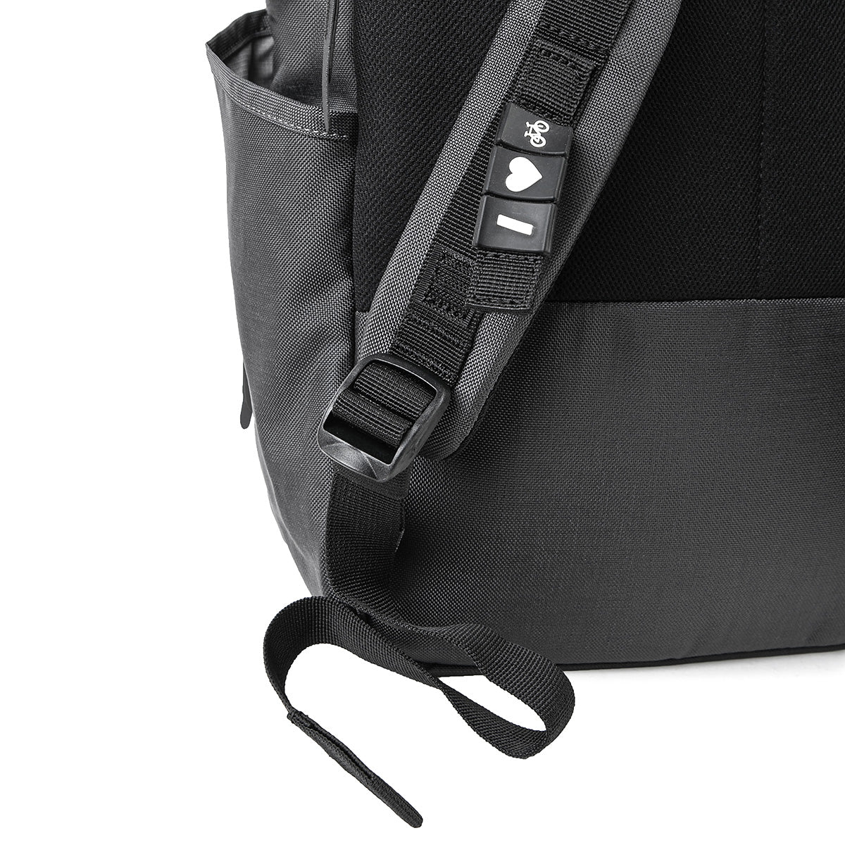 Credit Point Tote Rucksack 14" anthrazit Personalisierung
