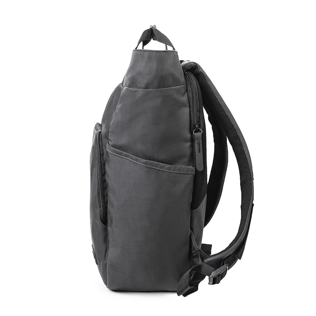 Credit Point Tote Rucksack 14" anthrazit Seite