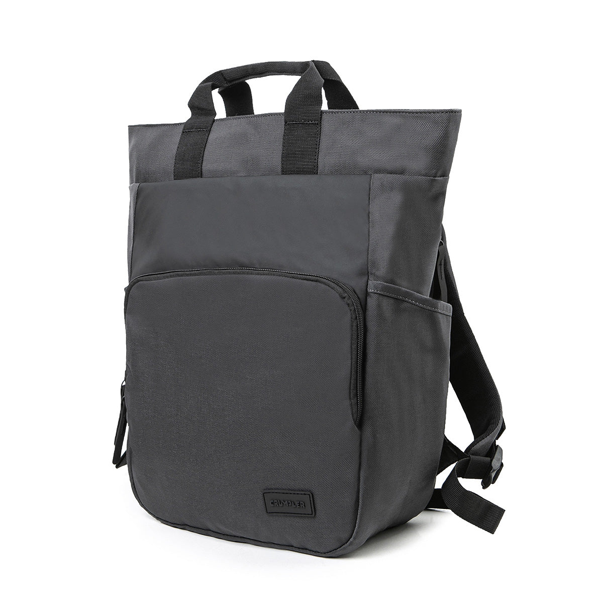 Credit Point Tote Rucksack 14" anthrazit Seitlich
