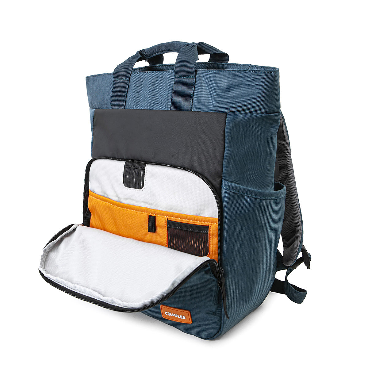 Credit Point Tote Rucksack 14" nachtblau Frontfach