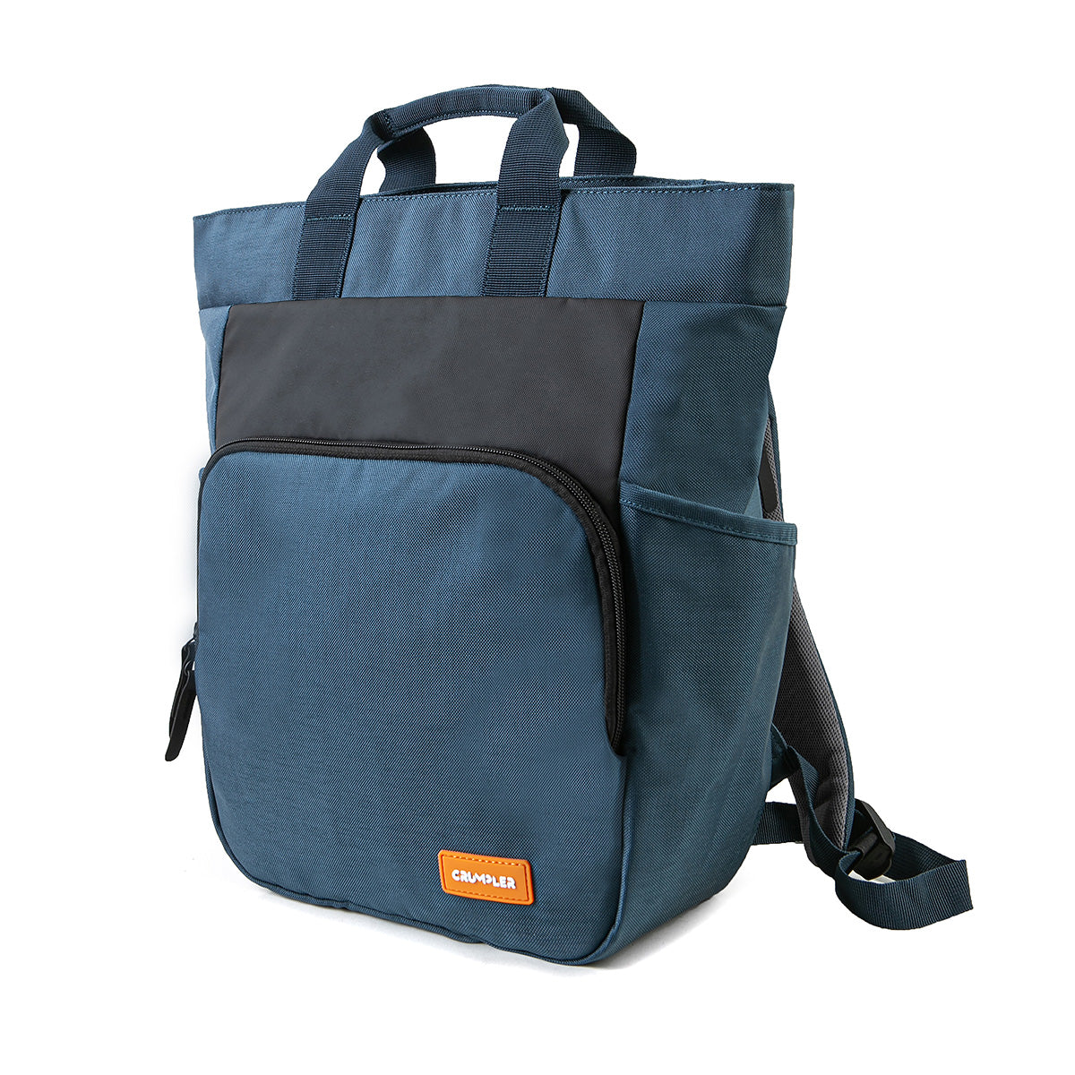 Credit Point Tote Rucksack 14" nachtblau seitlich