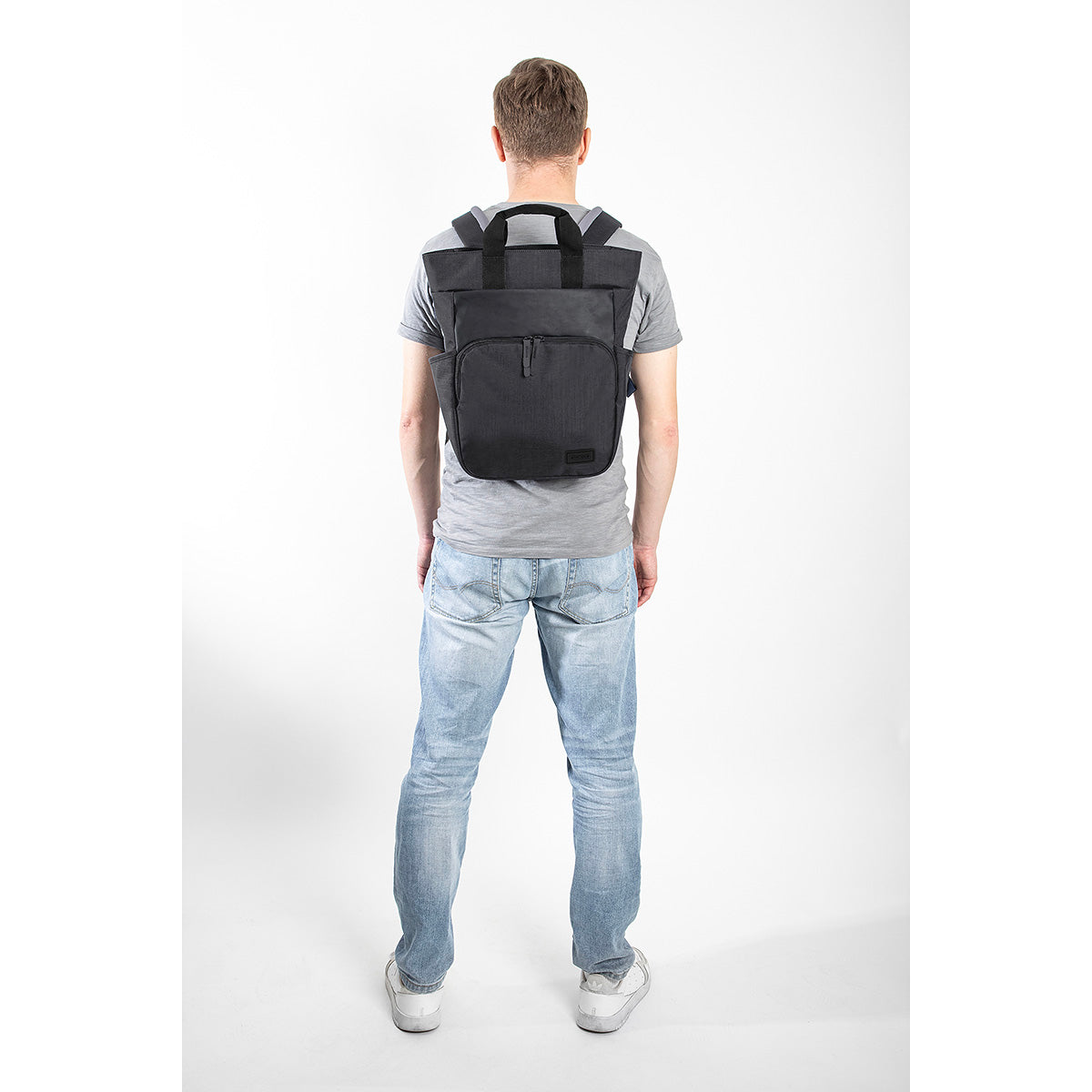Credit Point Tote Rucksack 14" anthrazit Model