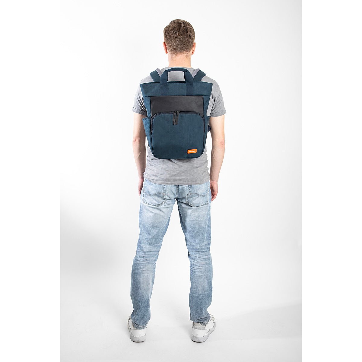 Credit Point Tote Rucksack 14" nachtblau Model