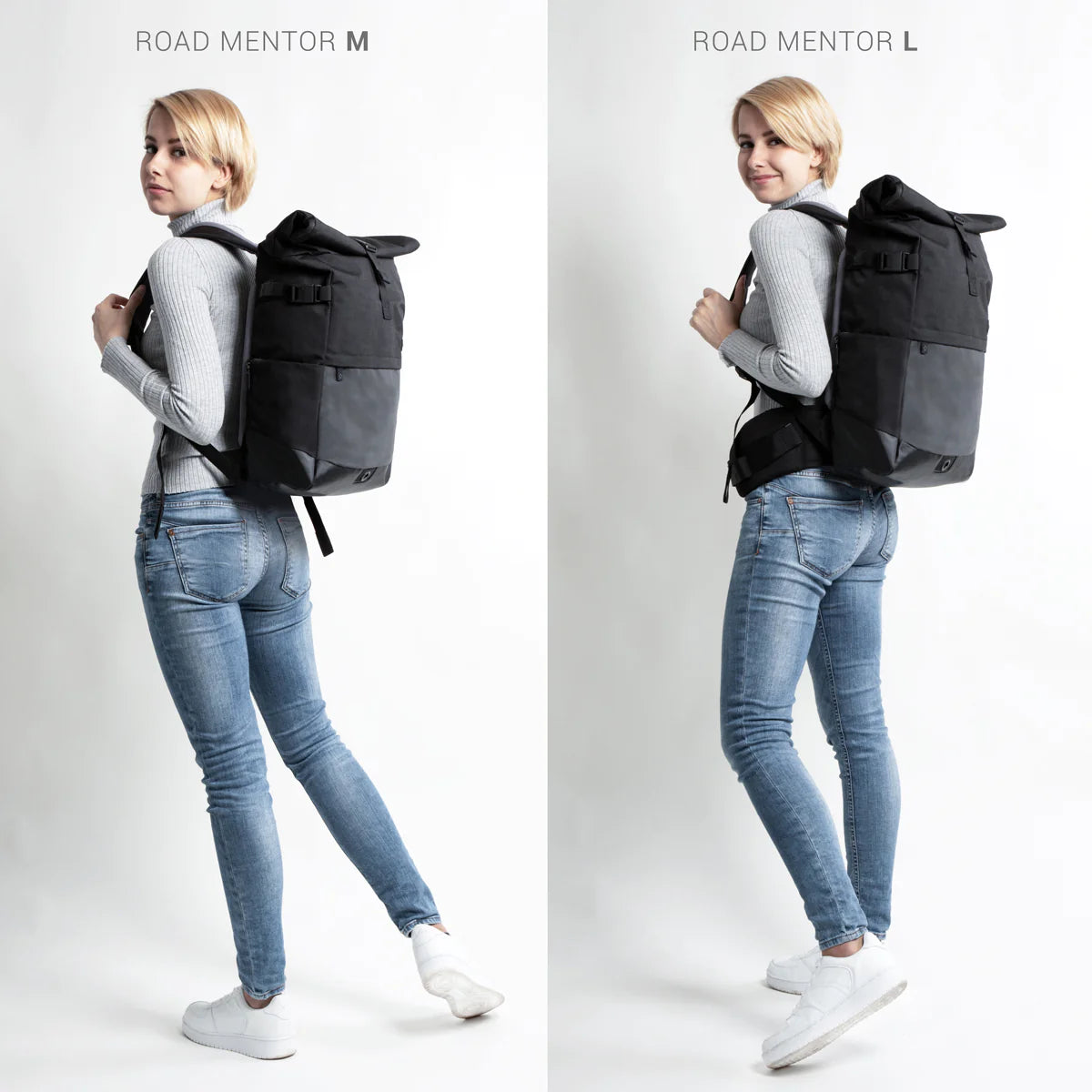 Road Mentor Rolltop Rucksack M (14'')