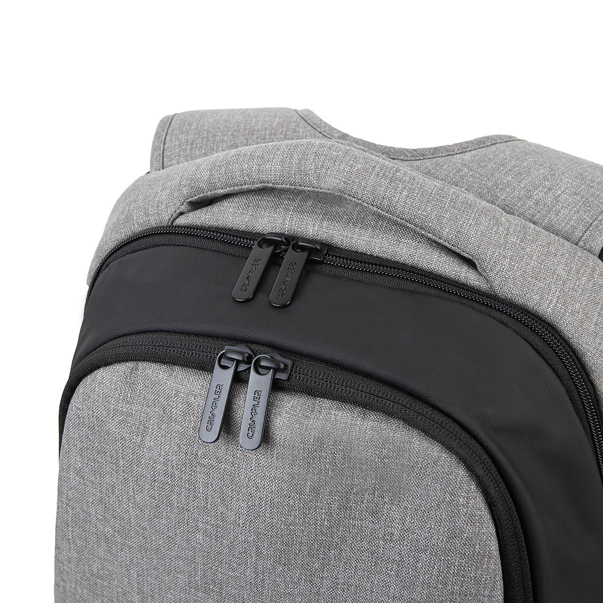 Startup Office Rucksack 16" hellgrau meliert Reißverschluss