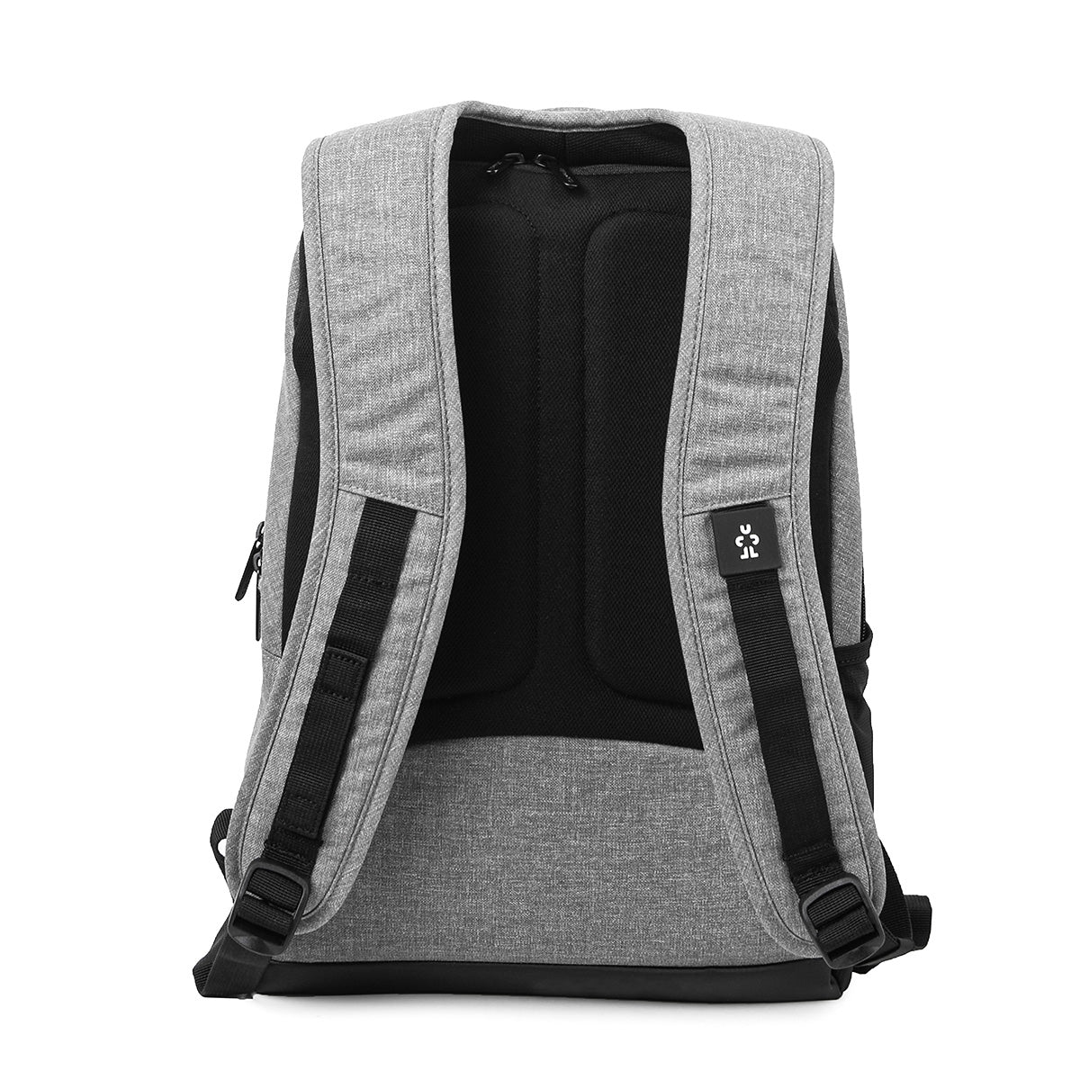 Startup Office Rucksack 16" hellgrau meliert Rückseite