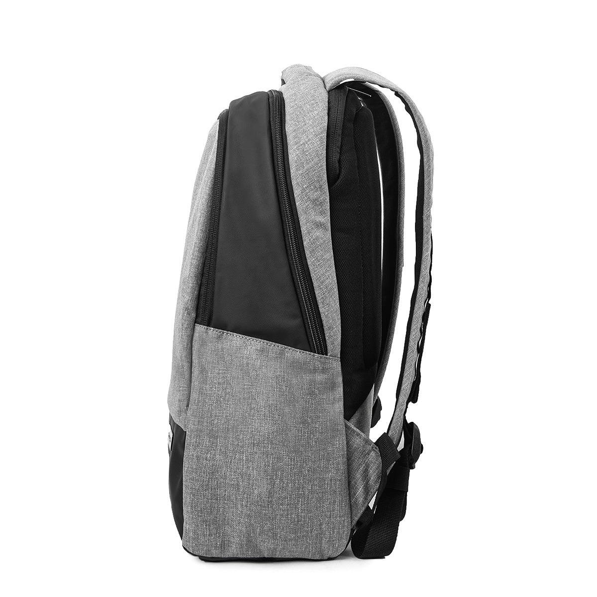 Startup Office Rucksack 16" hellgrau meliert Seite