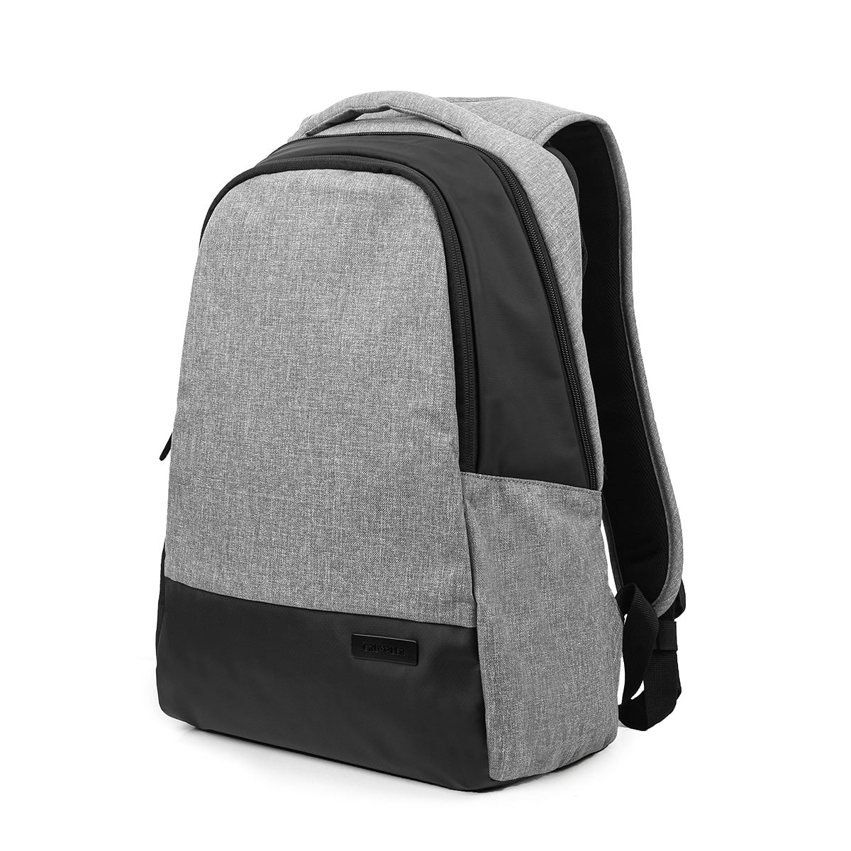 Startup Office Rucksack 16" hellgrau meliert Seitlich