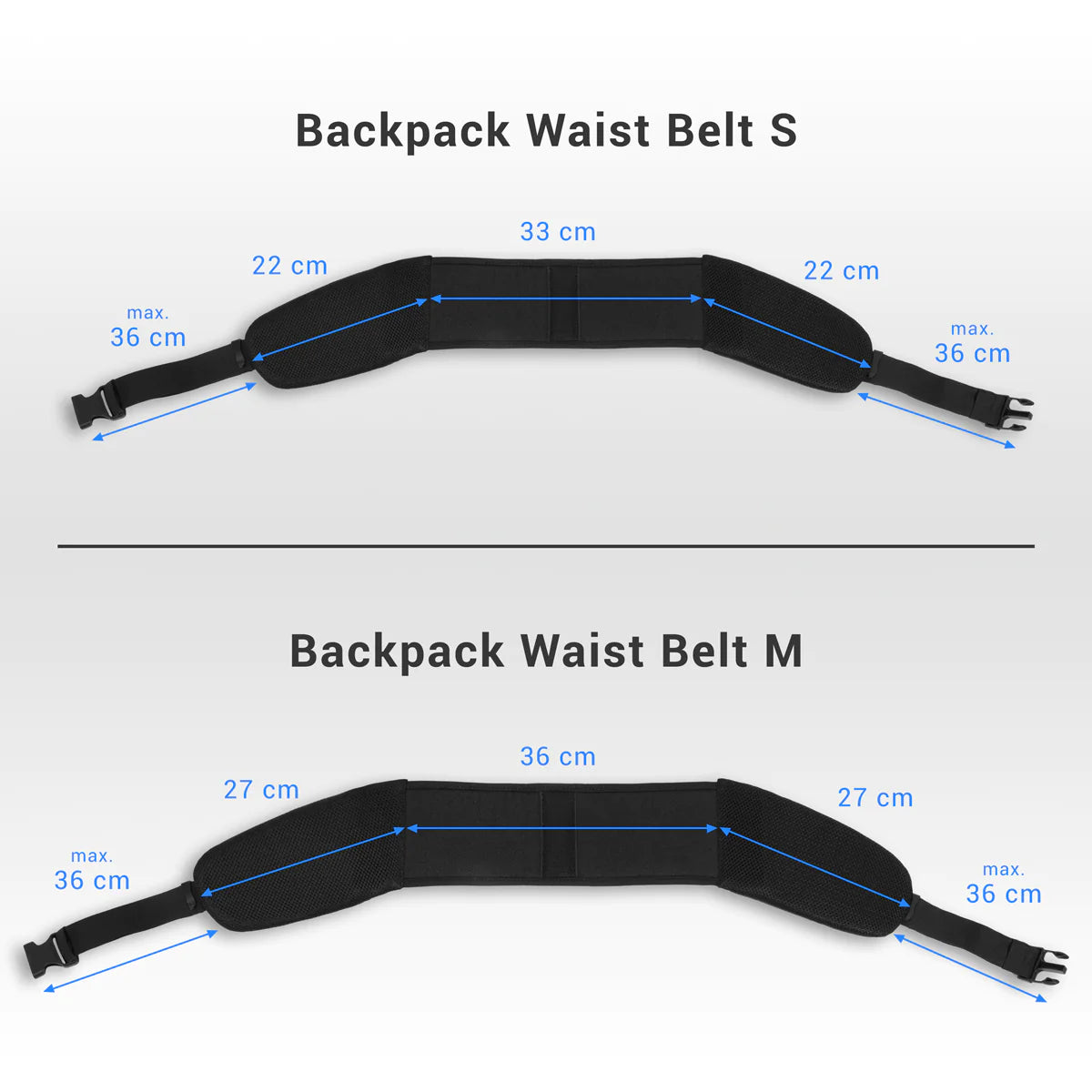 Backpack Waist Belt S